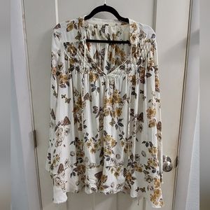 Free people flower Tunic dress